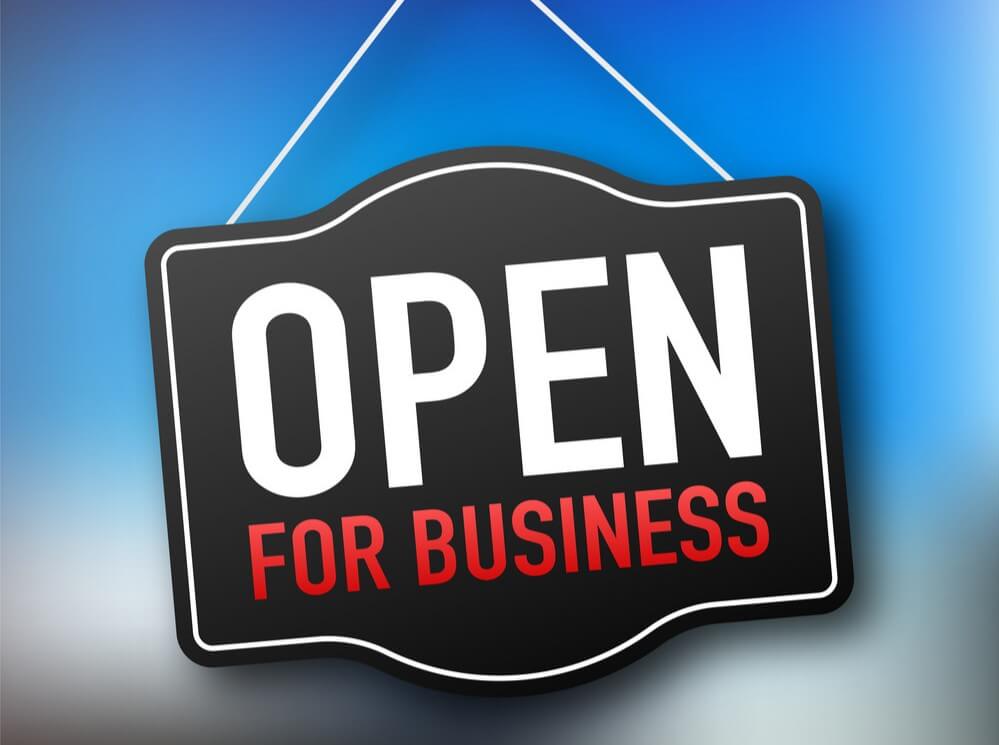 Open for Business