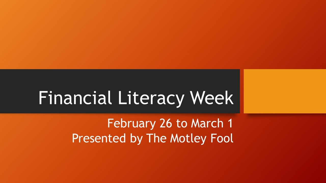 Financial Literacy Week