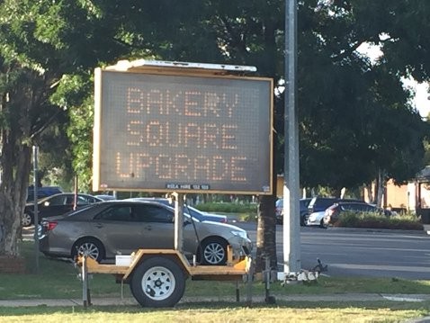 Bakery Square Roadworks